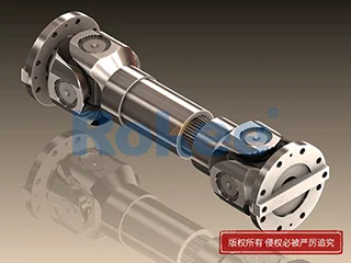 十字轴万向联轴器,SWC-DH短伸缩焊接型十字万向联轴器